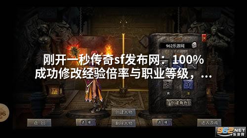 刚开一秒传奇sf发布网:100%成功修改经验倍率与职业等级,爆率参数优化技巧大