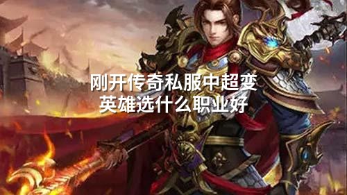 刚开传奇私服中超变英雄选什么职业好