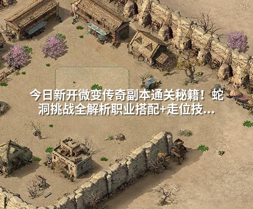 今日新开微变传奇副本通关秘籍！蛇洞挑战全解析职业搭配+走位技巧拿高爆装备