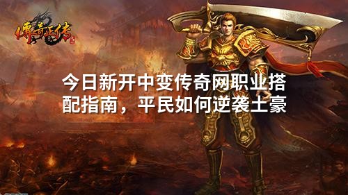 今日新开中变传奇网职业搭配指南，平民如何逆袭土豪