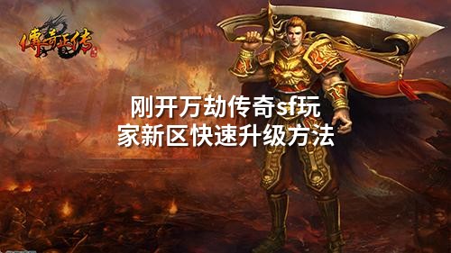 刚开万劫传奇sf玩家新区快速升级方法